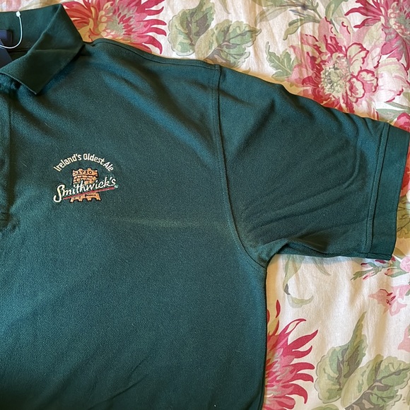 ASHWORTH sz Large Relaxed-Fit Embroidered "Ireland's Oldest Ale Smithwick's" NEW - Picture 16 of 16